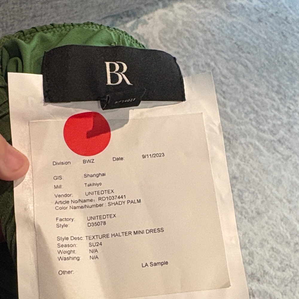 Banana Republic Shady Palm Halter Dress - Picture 2 of 5